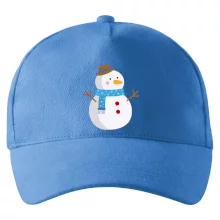 Sněhulák se šálou