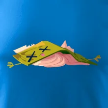 Kreslená kniha unavená