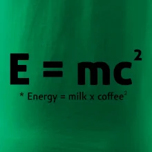 e = mc2 - coffee milk
