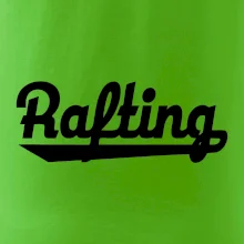Rafting nápis