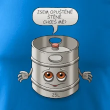 Opuštěné štěně - sud (Hana-creative)