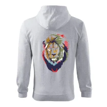 Hlava lva kreslená jednoduchá