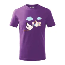 Čáp čekáme miminko - kluk