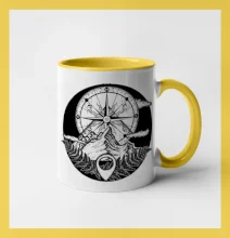 Cestování - hory kompas