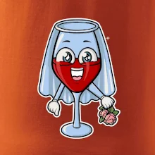 Červené víno pro nevěstu