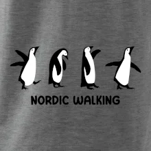 Nordic walking tučňáci - kreslení Nordic walking tučňáci - kreslení