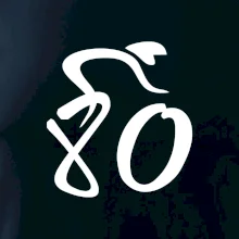 Cyklista slaví osmdesátiny (80)