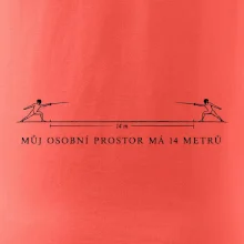 Můj osobní prostor má 14 metrů