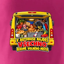 V autobuse najdeš všechno kromě volného místa