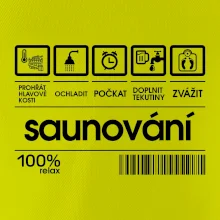 Čárový kód - sauna