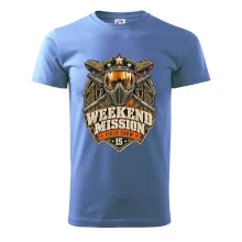 Víkendová mise vintage paintball odznak
