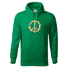 Peace symbol kopretiny