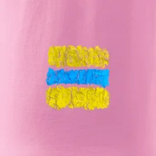 Turistická Cyklo značka - žluto modrá