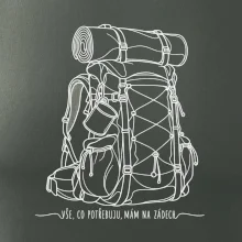 Vše co potřebuju mám na zádech