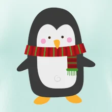 Tučňák se šálou