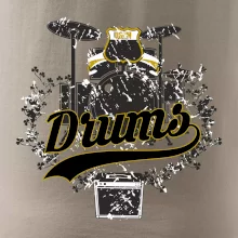 Drums - kreslené bubny Drums - kreslené bubny