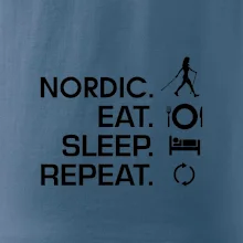 Nordic walking eat sleep