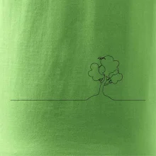 Strom s ptáčkem linka