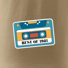 Narozeniny kazeta Best of 1981