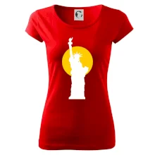 Socha svobody slunce