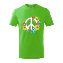 Peace symbol abstraktní