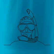 Potápěč jedním tahem