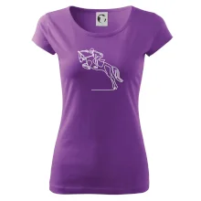 Jízda na koni jedním tahem