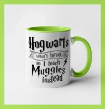 Harry - Hogwarts wasn’t hiring, so I teach Muggles instead