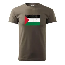 Palestina vlajka - odřená