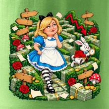 Alenka v říši dluhů finanční bludiště