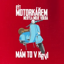Být motorkářem nebyla moje volba skútr