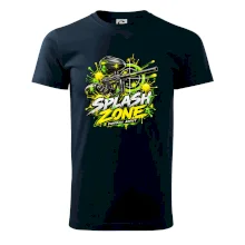 Neonový zásah splash zone paintball