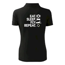 Eat sleep fly repeat