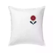 Folklor na prsu květina kulatá