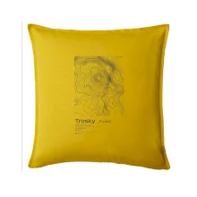 Trosky - vrstevnice v obdélníku