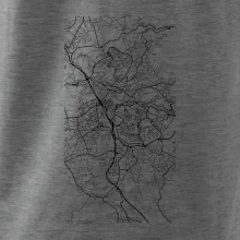 Mapy měst černobílé  Liberec