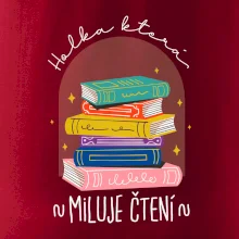 Holka, která miluje čtení