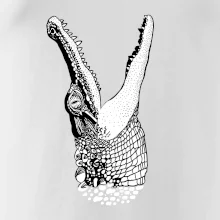 Krokodýl kreslený (Pecka design)