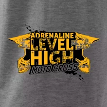Motocross adrenaline level high