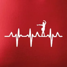 EKG tanečnice salsy EKG tanečnice salsy