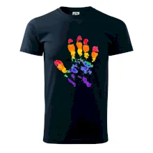 LGBT hand print