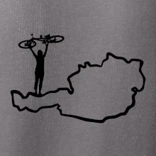 Cyklistka - Mapa Rakouska