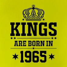 Kings are born in 1965
