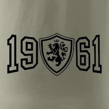 Narozeninový motiv - znak - 1961