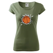 Basketbal míč v triku