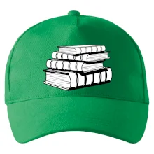 Knihy černobílé na sobě