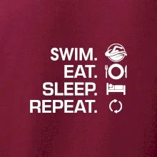 Eat sleep swim