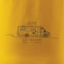 Dítě cíl neznám otázky mi nedojdou obytný automobil