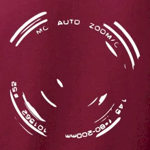 Foto objektiv obtisk