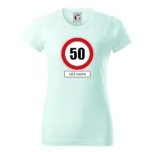 Dopravní značka - rychlost 50 - váš nápis